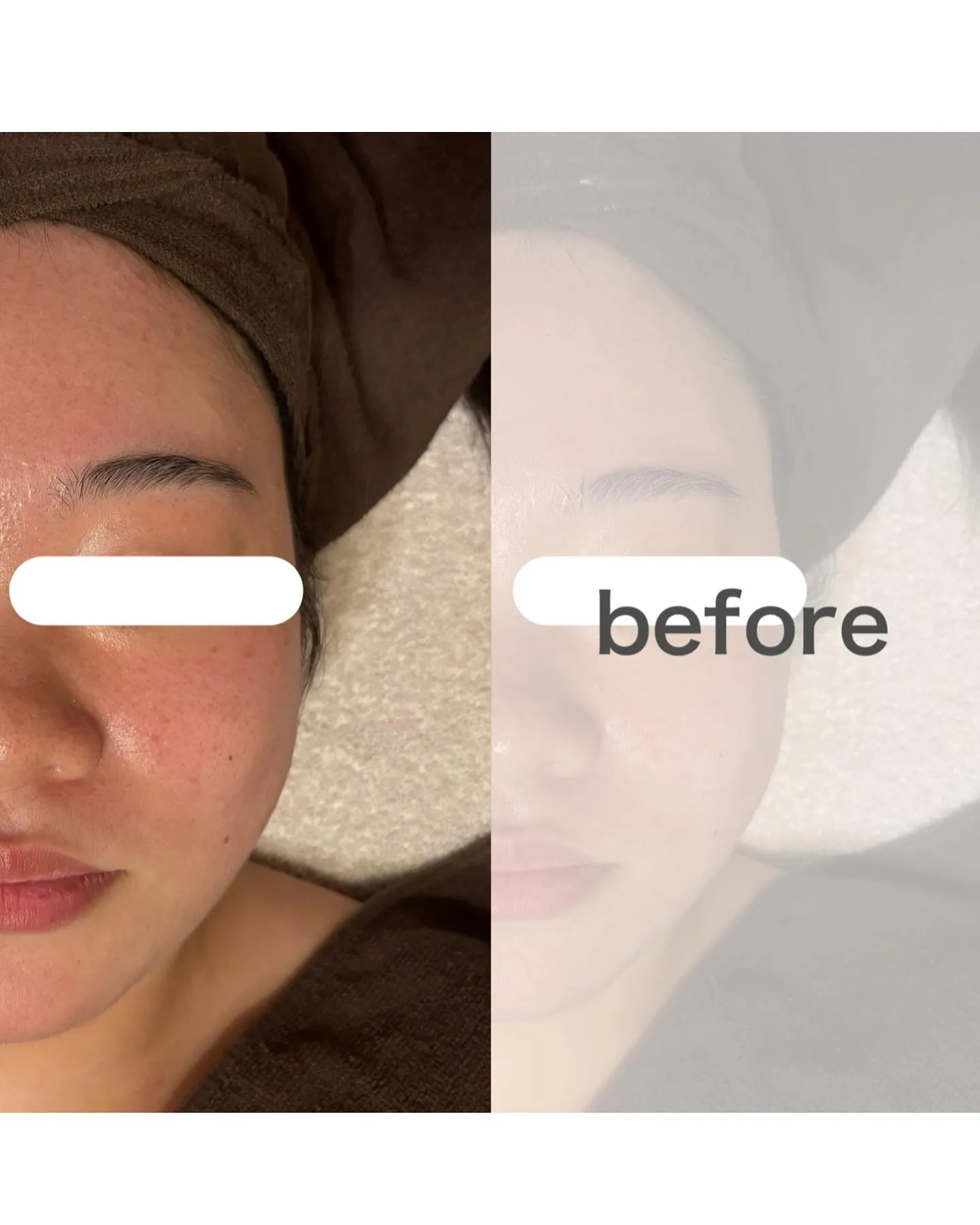 1度でこれだけ変わる!ざらつきのない艶肌に🤍✨